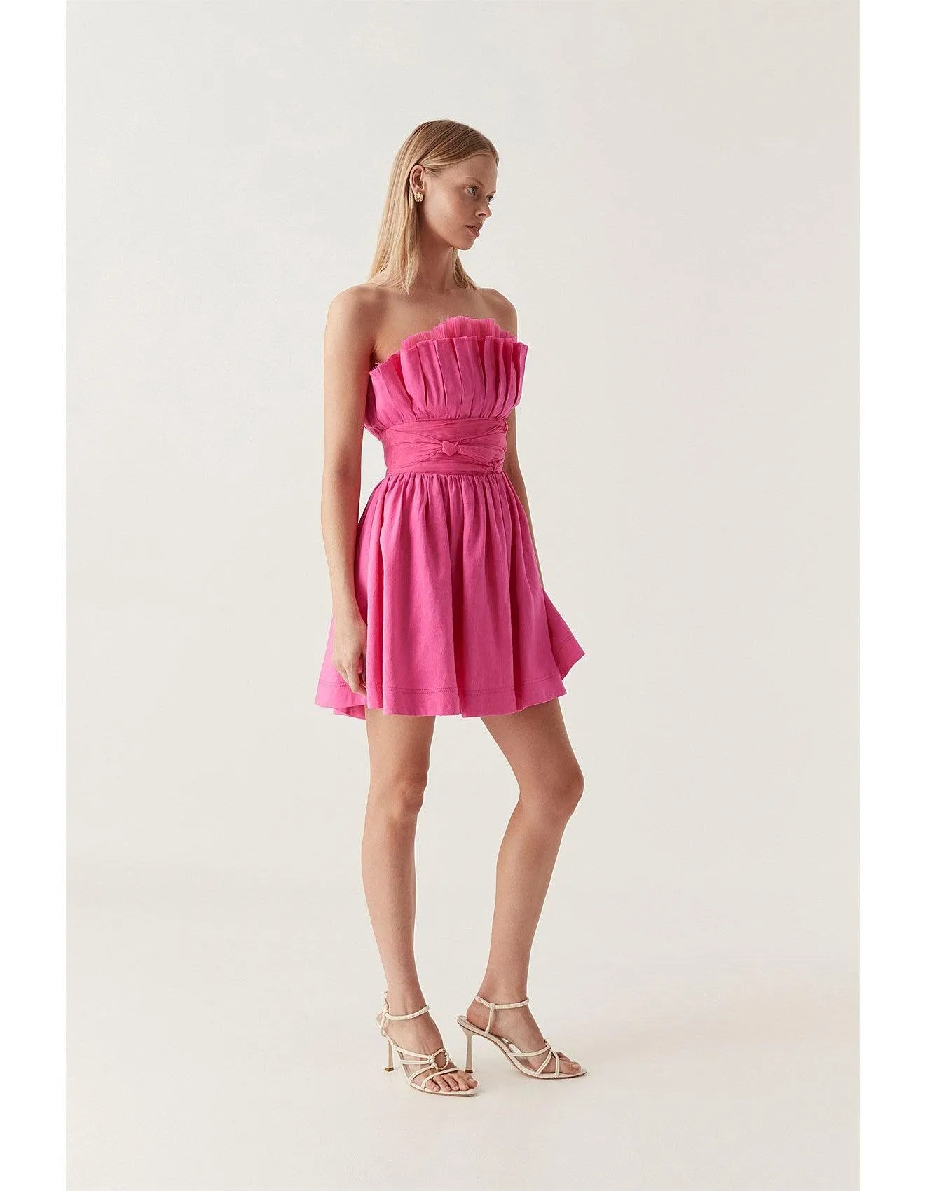 Aje Whisper Layered Mini Dress