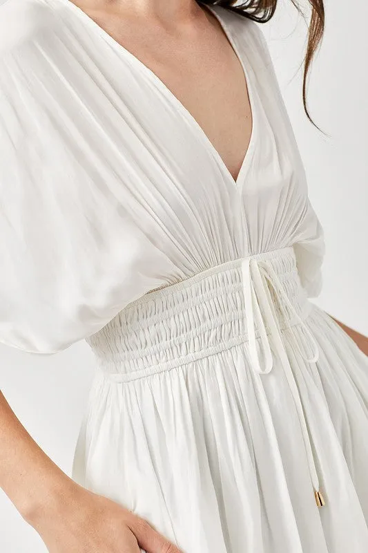Clara Mini Dress- Smocked Dress Graduation Dress