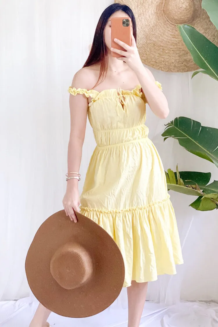 Davina Ruched Summer Dress