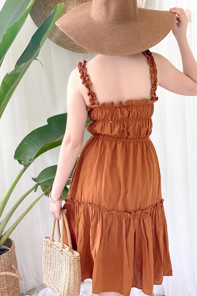 Davina Ruched Summer Dress