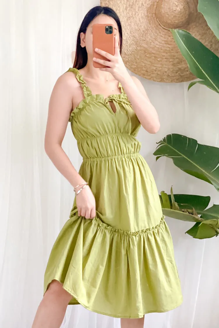 Davina Ruched Summer Dress