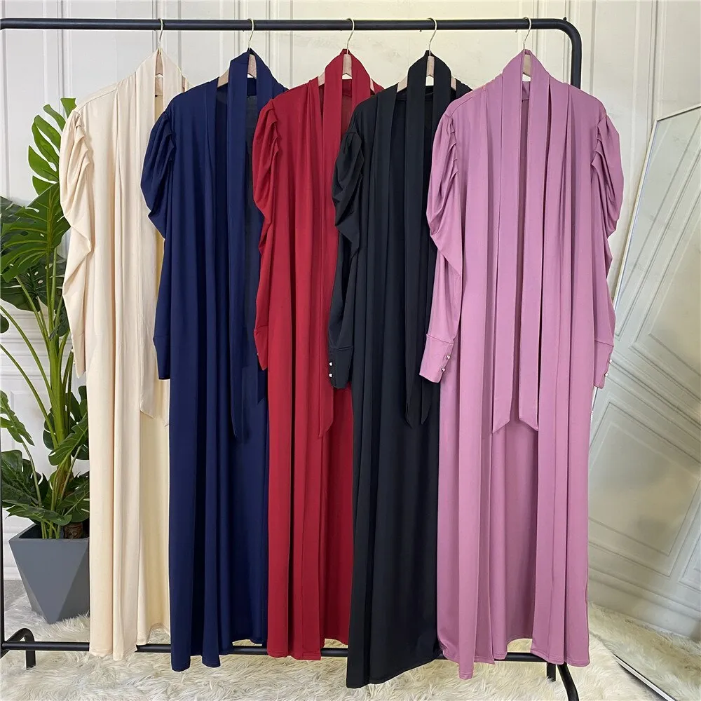 Empress Pleated Abaya (Inner Abaya Included)