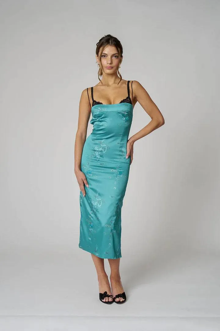 Fait Par Foutch - Josephine Dress in Teal