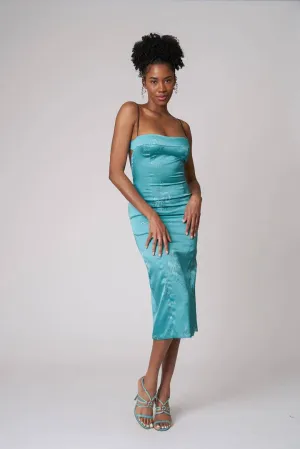 Fait Par Foutch - Josephine Dress in Teal