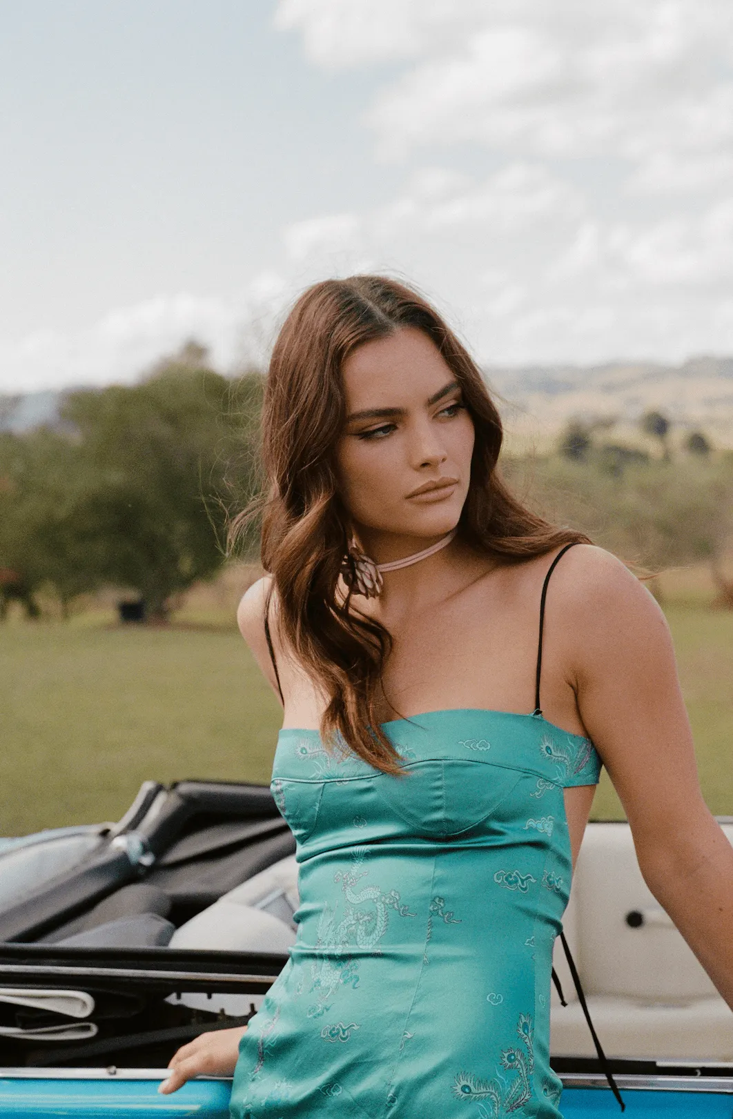 Fait Par Foutch - Josephine Dress in Teal