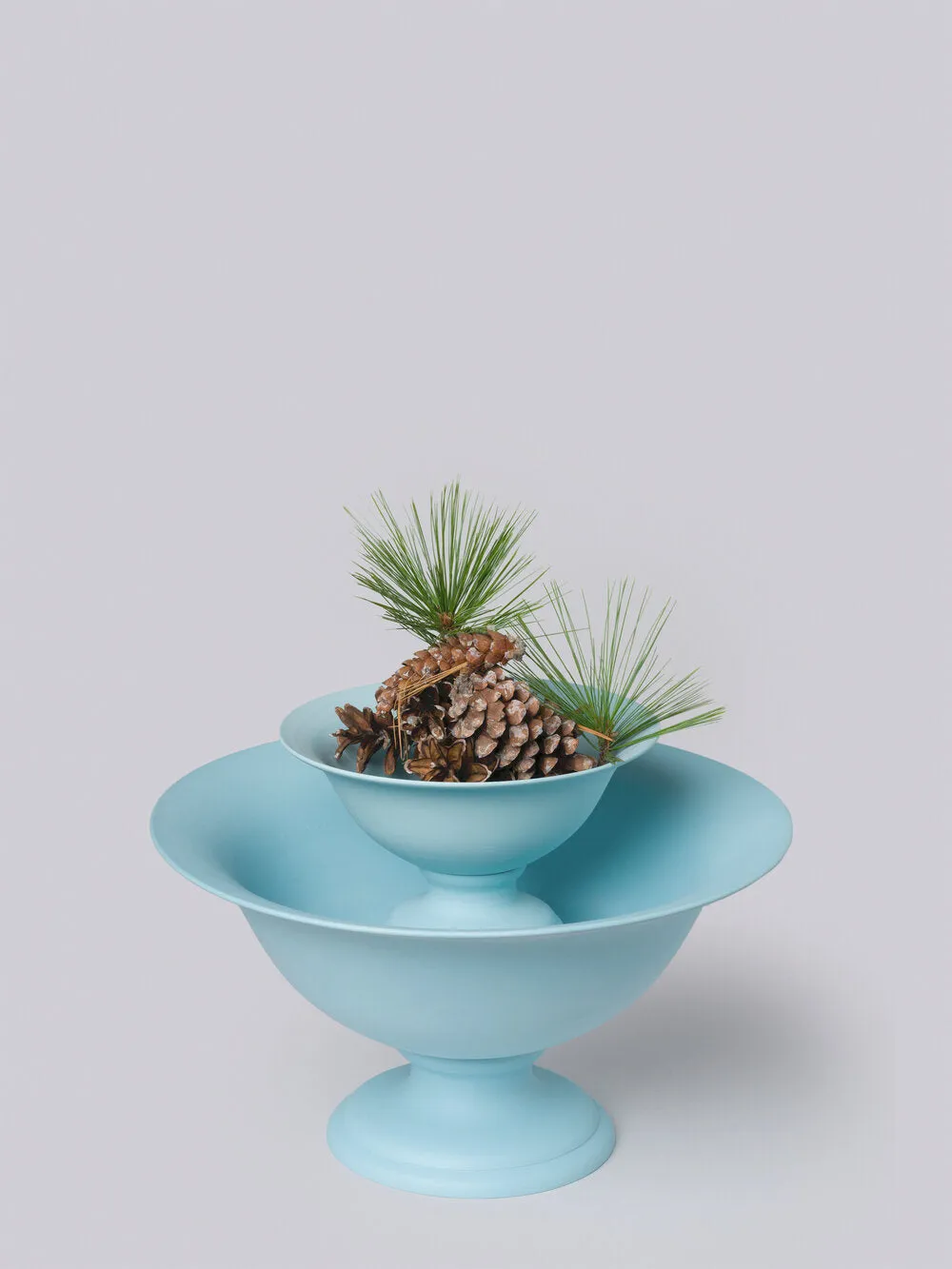 FOOTED VASO (DENIM)