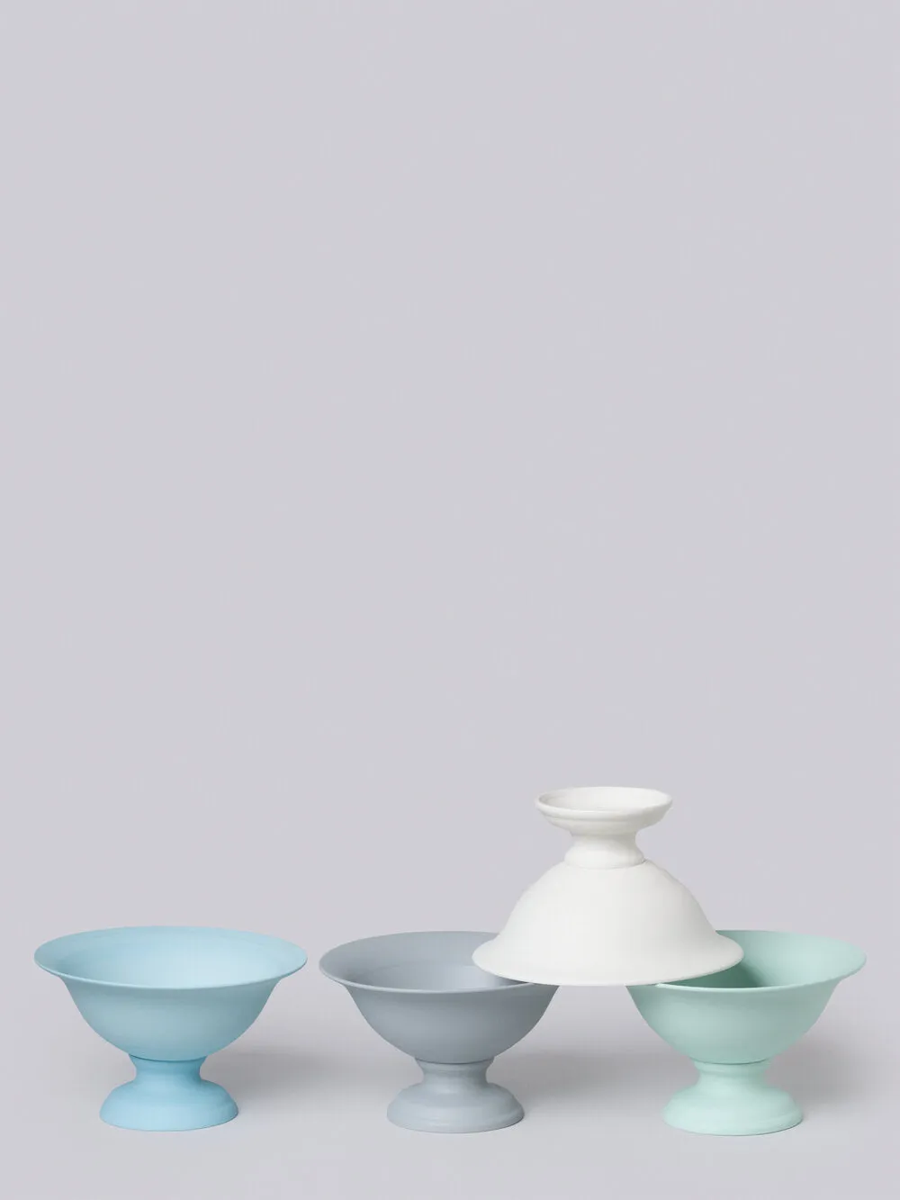 FOOTED VASO (DENIM)