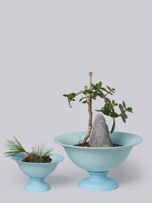 FOOTED VASO (DENIM)