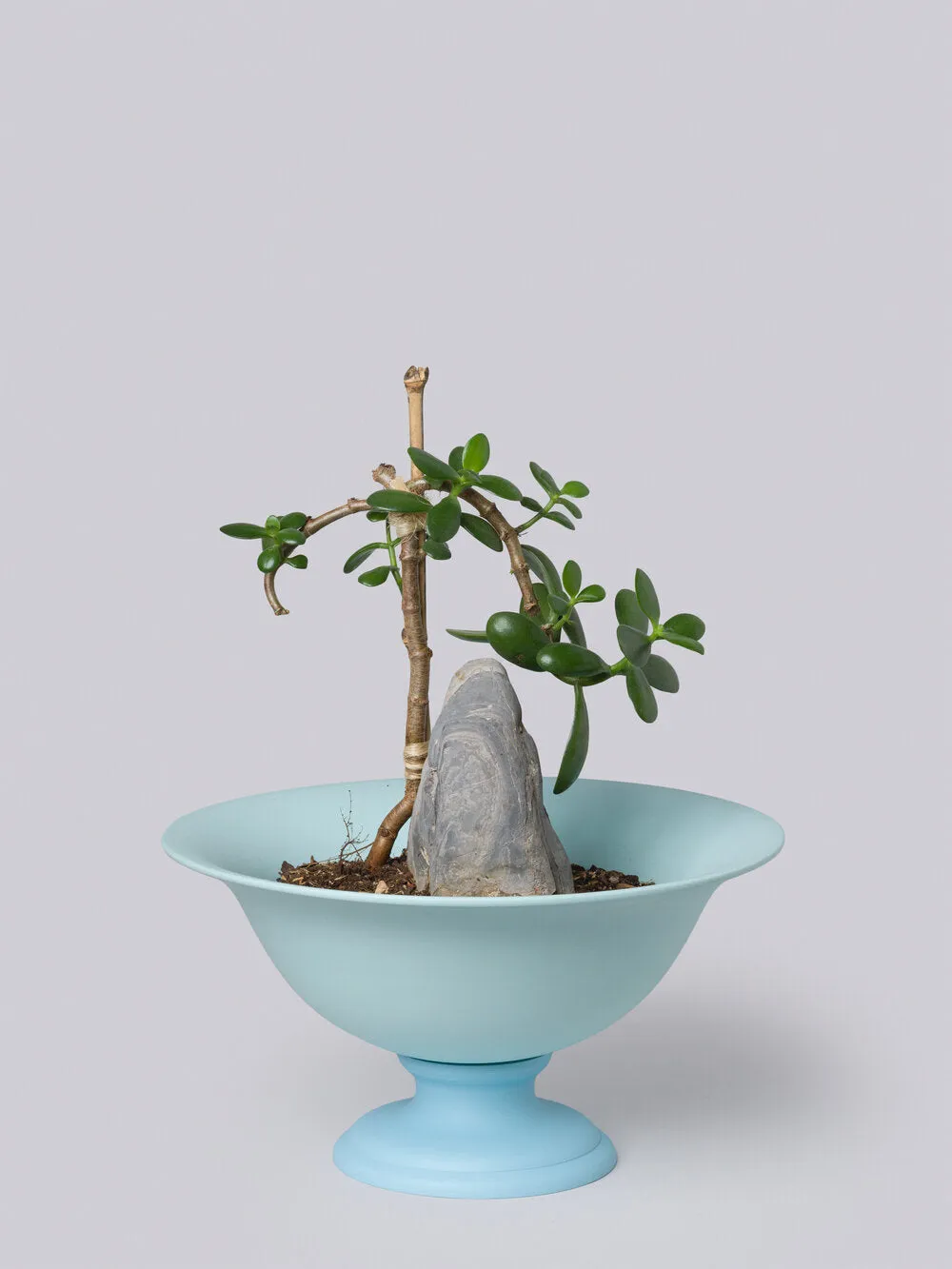 FOOTED VASO (DENIM)