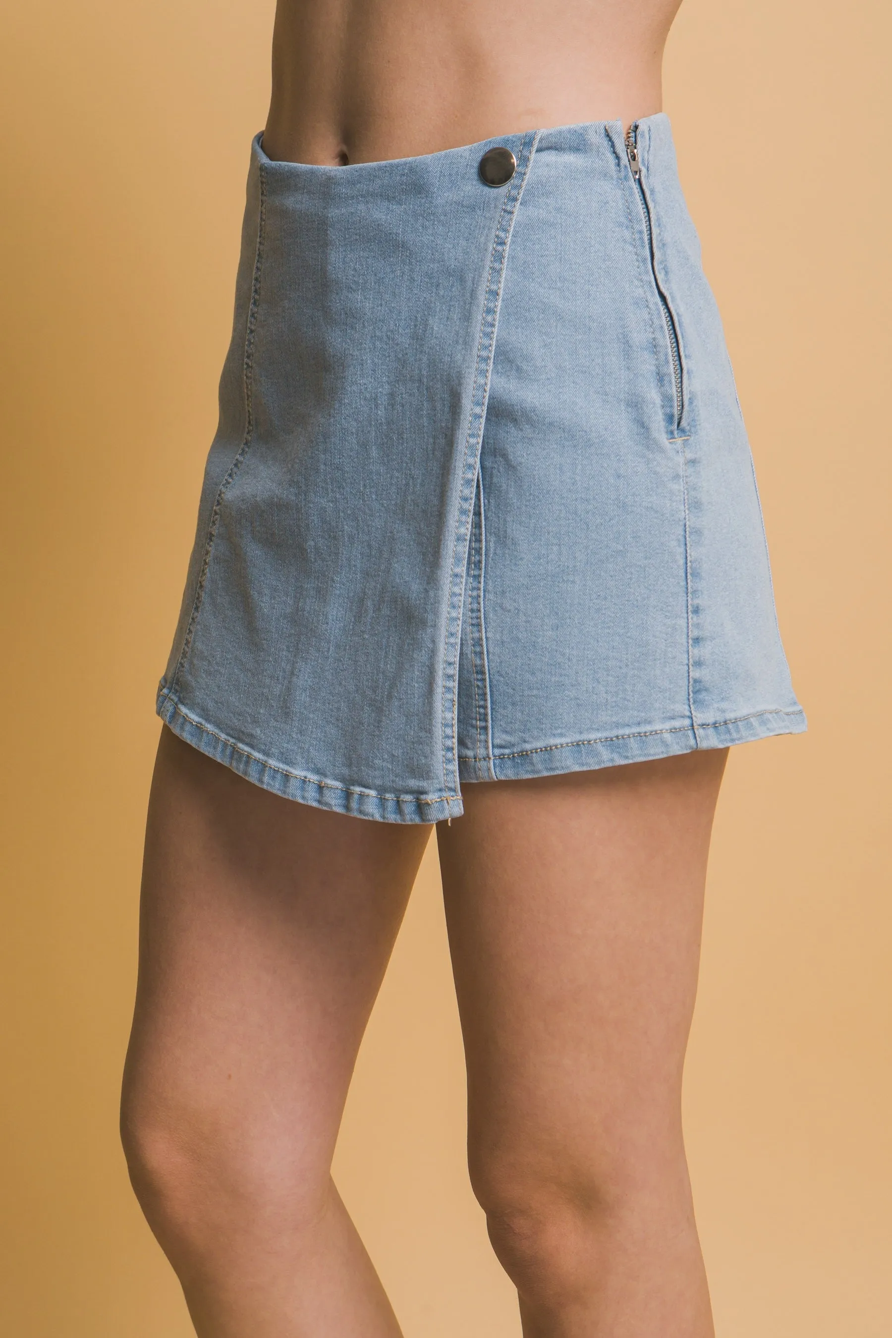 Melody Denim Skort
