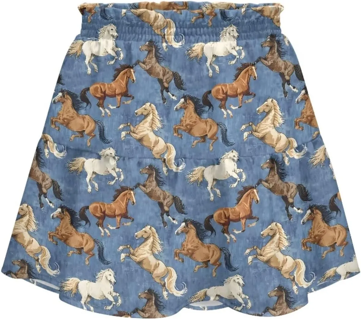 Short Skirts for Women High Waist Tiered Mini Skirt for Running Casual