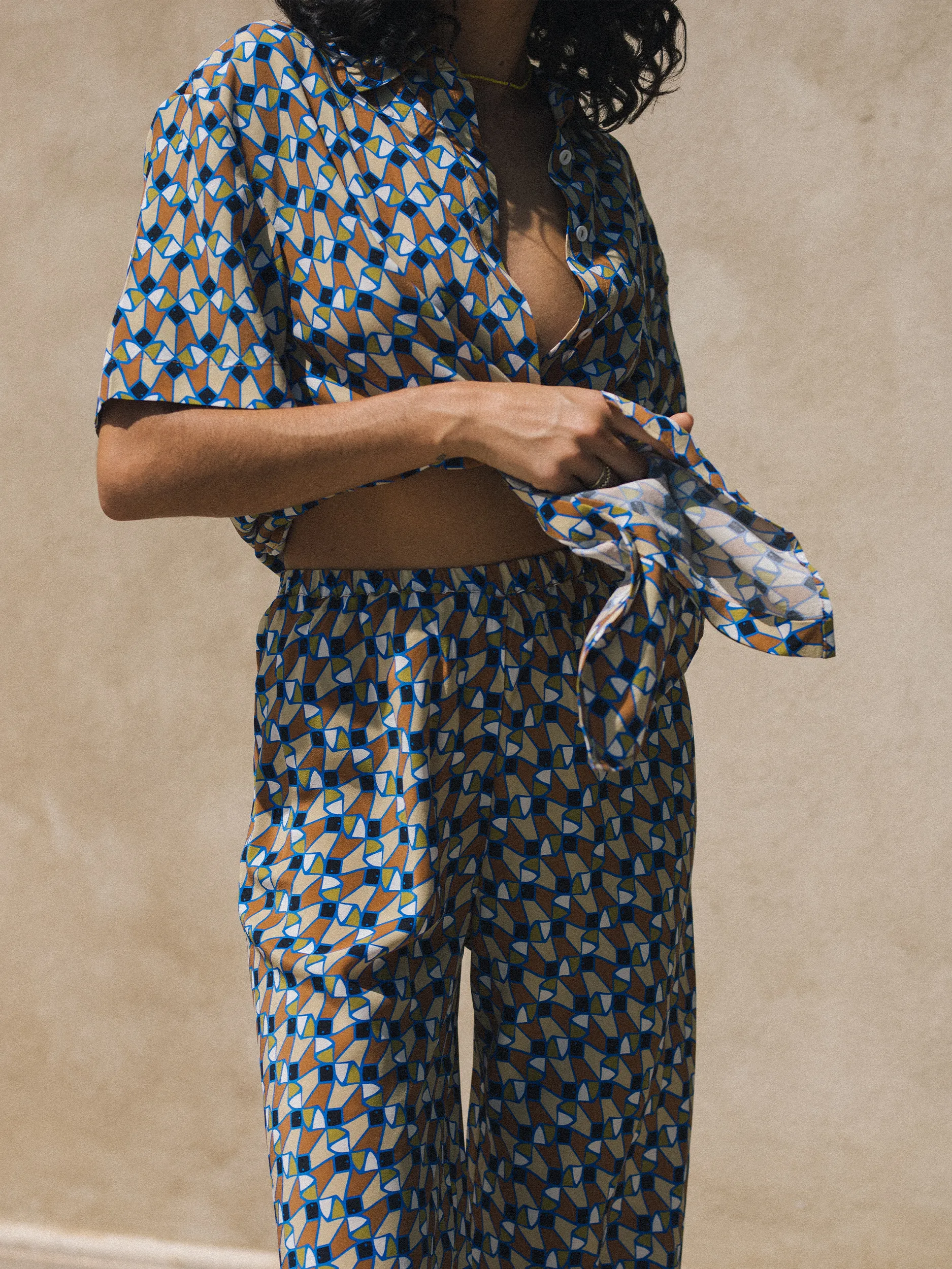 Tilda Pants | Herring Silk